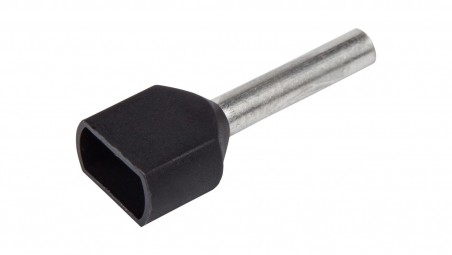 Końcówka tulejkowa izolowana HI 2x1,5/12 DIN E08KH-02020105401 /100szt.