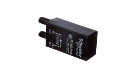 Moduł zabezpieczeniowy diode 6-250V AC do gniazda miniaturowego RXM RXM040W