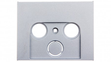 K.1 Element centralny do gniazda antenowego 2- i 3 wyjściowego aluminium mat lakierowany 12017034