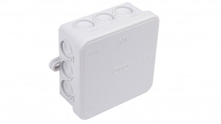 Puszka n/t odgałęźna 85x85x40 IP55 A 11 jasnoszara 2000342