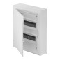 Rozdzielnica modułowa 2x12 n/t ECONOMIC BOX RN 2/24 drzwi białe (N+PE) IP40 2505-00 Rozdzielnica modułowa 2x12 n/t ECONOMIC BOX RN 2/24 drzwi białe (N+PE) IP40 2505-00