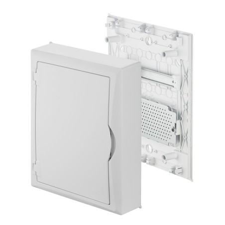 Rozdzielnica modułowa 2x12 n/t ECONOMIC BOX RN 2/24 drzwi białe (N+PE) IP40 2505-00