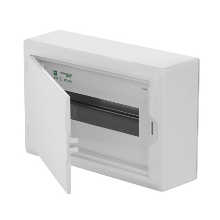 Rozdzielnia elektryczna modułowa 1x12 natynkowa z tworzywa sztucznego IP40 biała ELEKTRO-PLAST NASIELSK