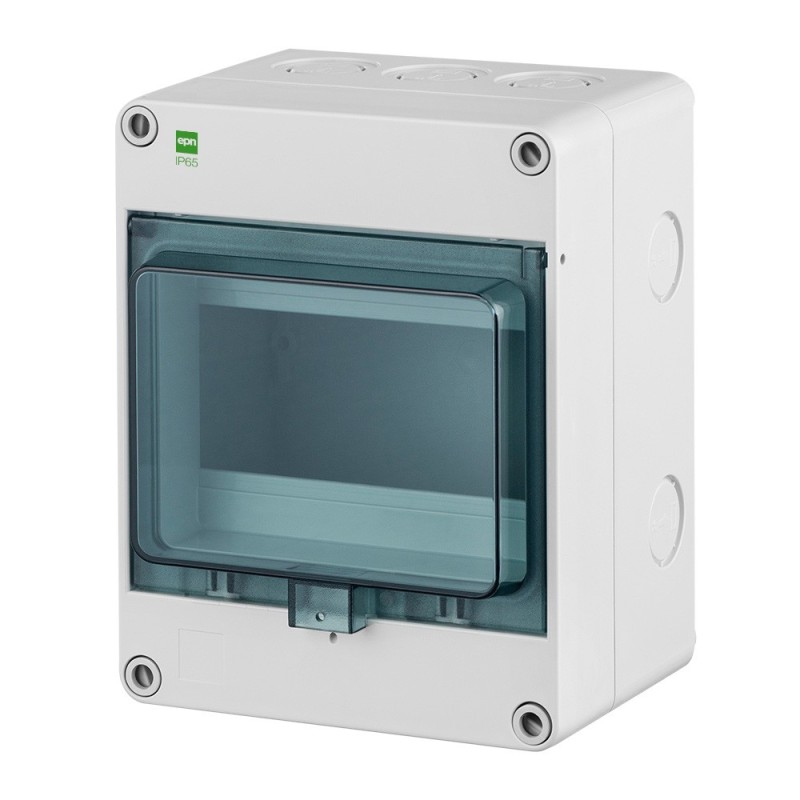 Rozdzielnica hermetyczna HERMETICA RN 1x6 400V AC 1000V DC zacisk N dymny IP65 2203-01