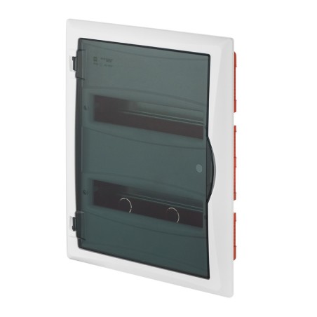 Rozdzielnica modułowa 2x12 p/t ECONOMIC BOX RP 2/24 drzwi transparentne (N+PE) IP40 2515-01