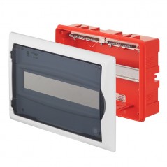 Rozdzielnia elektryczna modułowa 1x12 podtynkowa z tworzywa sztucznego IP40 biała ELEKTRO-PLAST NASIELSK