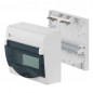 Rozdzielnica modułowa 1x8+2 n/t GREEN BOX RN 1/8+2 drzwi transparentne dymne N+PE IP40 2352-01
