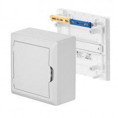 Rozdzielnia elektryczna modułowa 1x6 natynkowa z tworzywa sztucznego IP40 biała ELEKTRO-PLAST NASIELSK