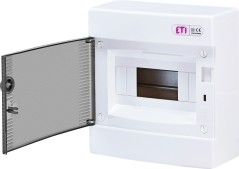 Rozdzielnica modułowa 1x8 natynkowa drzwi dymne / IP 40 400V AC / ECT8PT 001101000