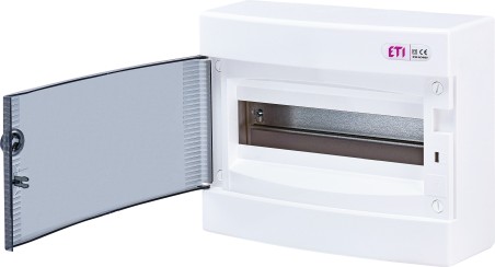 Rozdzielnica modułowa 1x12 natynkowa drzwi dymne / IP 40 400V AC / ECT12PT 001101001