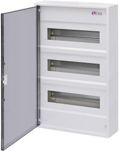 Rozdzielnica modułowa 4x12 natykowa drzwi dymne / IP 40 400V AC / ECT48PT-s 001101022
