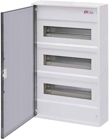 Rozdzielnica modułowa 4x12 natykowa drzwi dymne / IP 40 400V AC / ECT48PT-s 001101022