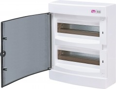 Rozdzielnica modułowa 2x12 natynkowa drzwi dymne / IP 40 400V AC / ECT24PT-s 001101069