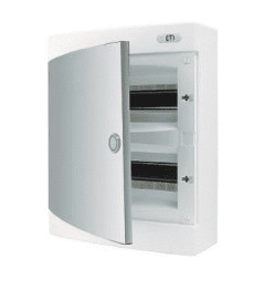 Rozdzielnica modułowa 2x12 natynkowa drzwi białe / IP 40 400V AC / ECT24PO-s 001101072