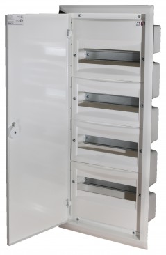 Rozdzielnica modułowa 3x18 podtynkowa /transparentna/ IP40 ECM54PT-S DIDO 001101097