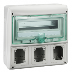 Rozdzielnica modułowa 1x12 natynkowa IP65 Kaedra 13155