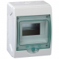 Obudowa natynkowa Kaedra IP65 mKDR-1-6-NT-T drzwi transparentne 1 rząd 6 modułów/rząd Obudowa natynkowa Kaedra IP65 mKDR-1-6-NT-T drzwi transparentne 1 rząd 6 modułów/rząd
