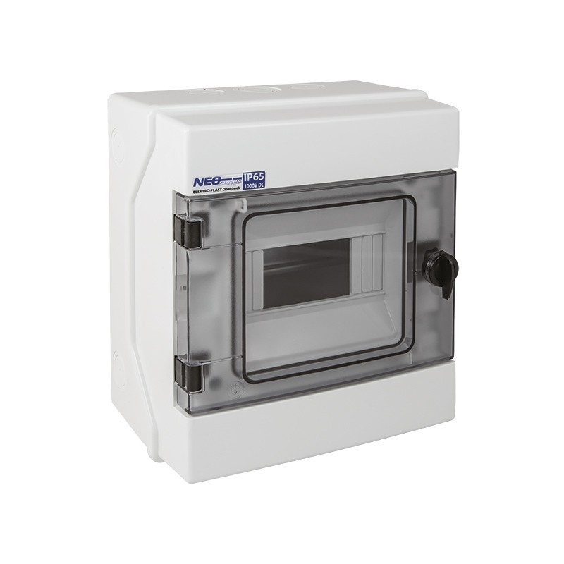 Rozdzielnica hermetyczna modułowa (500V AC ,1000V DC) 1x6 natynkowa IP65 RH-6 36.6 Rozdzielnica hermetyczna modułowa (500V AC ,1000V DC) 1x6 natynkowa IP65 RH-6 36.6