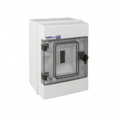 Rozdzielnia elektryczna modułowa 1x4 natynkowa z tworzywa sztucznego IP65 biała ELEKTRO-PLAST OPATÓWEK