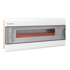 Rozdzielnia elektryczna modułowa 1x18 podtynkowa z tworzywa sztucznego IP40 biała ELEKTRO-PLAST OPATÓWEK