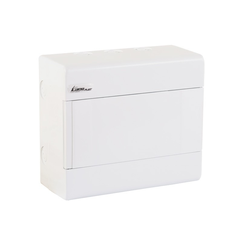 Rozdzielnica modułowa 1x8 natynkowa IP40 SRn-8/B (N+PE) 1.12 Rozdzielnica modułowa 1x8 natynkowa IP40 SRn-8/B (N+PE) 1.12
