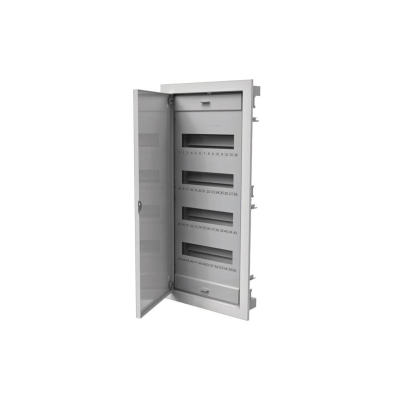 Rozdzielnica modułowa 4x12 podtynkowa RO-4 z metalowymi drzwiami IP40 (z N+PE) C.1548 Rozdzielnica modułowa 4x12 podtynkowa RO-4 z metalowymi drzwiami IP40 (z N+PE) C.1548
