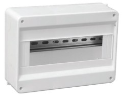 Rozdzielnia elektryczna modułowa 1x12 natynkowa z tworzywa sztucznego IP30 biała PAWBOL