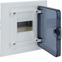Rozdzielnia elektryczna modułowa 1x4 podtynkowa z tworzywa sztucznego IP40 biała HAGER POLO