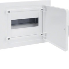 Rozdzielnia elektryczna modułowa 1x8 podtynkowa z tworzywa sztucznego IP40 biała HAGER POLO
