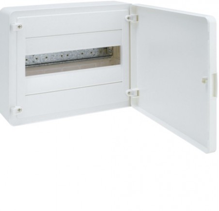 Rozdzielnia elektryczna modułowa 1x12 natynkowa z tworzywa sztucznego IP40 biała HAGER POLO
