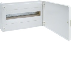 Rozdzielnia elektryczna modułowa 1x18 natynkowa ze stali IP40 biała HAGER POLO