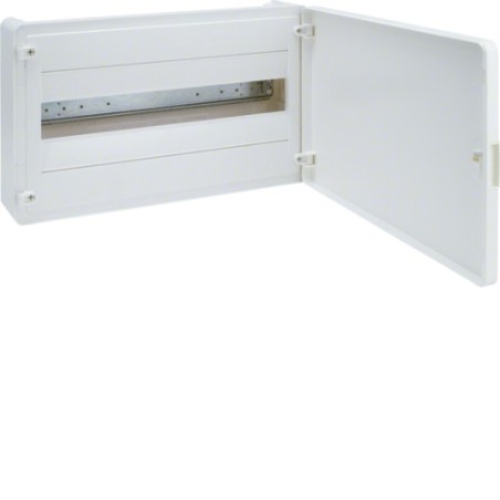 Rozdzielnia elektryczna modułowa 1x18 natynkowa ze stali IP40 biała HAGER POLO
