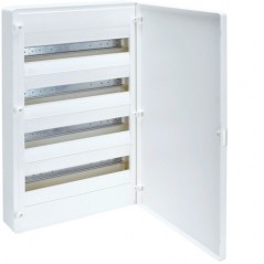 Rozdzielnia elektryczna modułowa 4x18 natynkowa z tworzywa sztucznego IP40 biała HAGER POLO