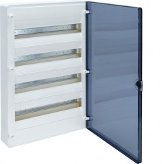 Rozdzielnia elektryczna modułowa 4x18 natynkowa z tworzywa sztucznego IP40 biała HAGER POLO