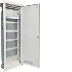ROzdzielnica modułowa 5x12 podtynkowa z płytą montażową i gniazdami 3x230V Volta VU60NWP