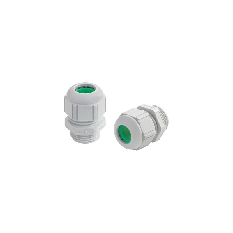 Dławnica kablowa bezhalogenowa M20 IP68 SKINTOP ST-HF-M 20x1,5 jasnoszara 53111427