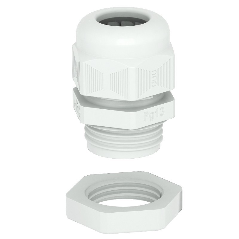 Dławik kablowy z przeciwnakrętką PG16 PA jasnoszary RAL 7035 V-TEC PG16+ LGR 2024663 /25szt./ Dławik kablowy z przeciwnakrętką PG16 PA jasnoszary RAL 7035 V-TEC PG16+ LGR 2024663 /25szt./