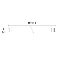 Świetlówka LED 9W G13 900lm 6000K T8 SMD 3528 Nationstar Z73072