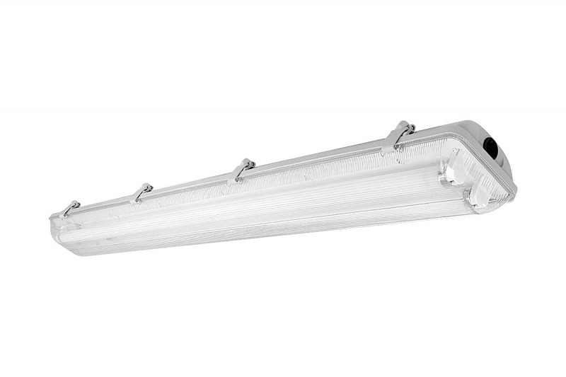 Oprawa hermetyczna HELIOS BIS 236 pod 2 świetlówki LED T8 G13 1200mm, IP65 ABS/PS LD-HEL236B-30 Oprawa hermetyczna HELIOS BIS 236 pod 2 świetlówki LED T8 G13 1200mm, IP65 ABS/PS LD-HEL236B-30