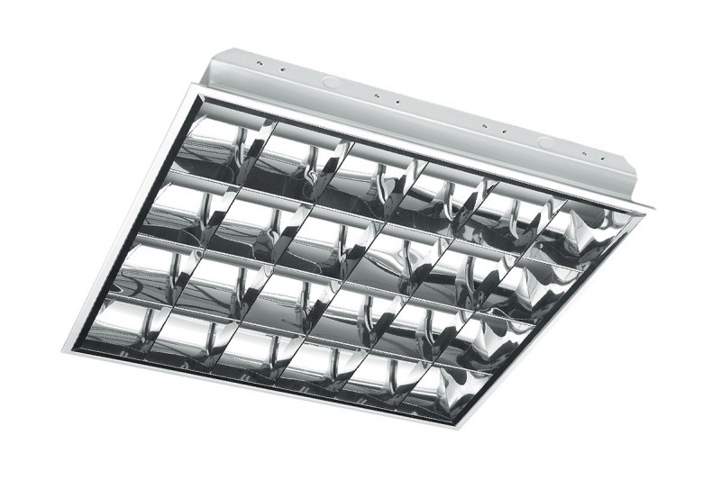 Oprawa wstropowa rastrowa RASTRO 4x18 T8 LED-J,G13 IP20 595x595 GT-LE060JW-01 Oprawa wstropowa rastrowa RASTRO 4x18 T8 LED-J,G13 IP20 595x595 GT-LE060JW-01