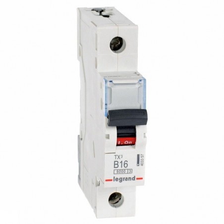 Wyłącznik nadprądowy 1P B 16A 6kA AC S301 TX3 403357