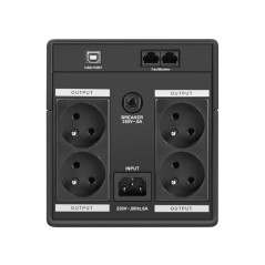 UPS 650W/1000VA ARMAC HOME Line-Interactive 1000E LED 4x230V H/1000E/LED