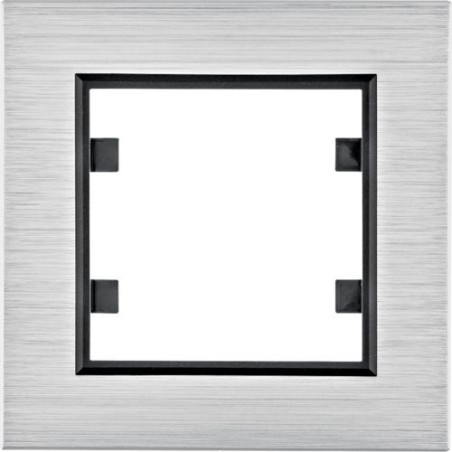 Lumina passion Ramka 1-krotna aluminium srebrne WL9012