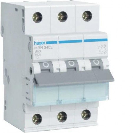 Wyłącznik nadprądowy 3P B 40A 6kA AC MBN340E