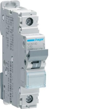 Wyłącznik nadprądowy 1P C 40A 10kA AC MCB NCN140