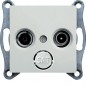 Lumina Gniazdo antenowe RTV standard białe WL3010 Lumina Gniazdo antenowe RTV standard białe WL3010