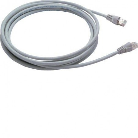 Kabel krosowy patchcord S/FTP kat.7 0,35m szary G8317