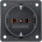 Berker Integro Gniazdo SCHUKO antracyt, mat 941852505