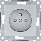 Lumina Gniazdo zasilające z uziemieniem przesłony styków 16 A/250 VAC srebrne WL1042 Lumina Gniazdo zasilające z uziemieniem przesłony styków 16 A/250 VAC srebrne WL1042