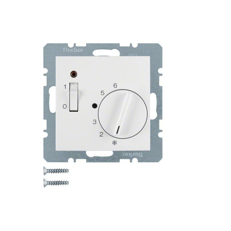 Regulator temperatury z łącznikiem 250V 10A 5C IP20 śnieżnobiały 20308989